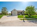 Charming single-Gathering home with well-manicured lawn, mature trees, and a two-car garage at 2015 Saint Andrews Ct, Franklin, IN 46131