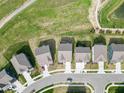 Beautiful aerial view showcasing the home's location within a well-planned community at 17344 Hanningfield Way, Westfield, IN 46074