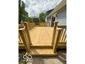 Inviting back deck perfect for outdoor entertaining and relaxation at 1945 Plantation Ln, Martinsville, IN 46151