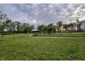 Spacious green pastures lead to a barn on this beautiful estate at 9909 E Mcgregor Rd, Indianapolis, IN 46259