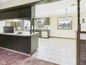 Open kitchen adjacent dining area at 1209 S Rangeline Rd, Anderson, IN 46012