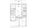Detailed floor plan showcasing the layout, including owner's suite, kitchen, great room, and bedrooms at 811 J Mccool Way, Greenwood, IN 46142