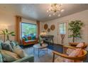 Inviting living room featuring an abundance of natural light, tasteful decor, and comfortable seating at 1709 E Loretta Dr, Indianapolis, IN 46227