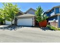 Detached two-car garage offers convenient parking and additional storage at 5755 Buskirk Dr, Indianapolis, IN 46216