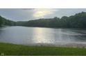 Panoramic view of the lake surrounded by lush greenery, offering a serene escape at 3692 Whippoorwill Lake S Dr, Monrovia, IN 46157