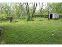 Spacious backyard offering ample space for outdoor activities and relaxation at 338 E Park St, Westfield, IN 46074