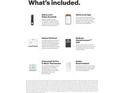 Advertisement detailing smart home features including video doorbell, Qolsys panel and smart thermostat at 5863 Handbell Ln, Greenwood, IN 46143