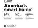 D.R. Horton advertisement for America's Smart Home features home automation and security technology at 6724 Rawlings Ln, Indianapolis, IN 46221