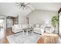 Bright living room showcasing a comfortable sectional sofa, area rug, and natural light at 555 Echo Bend Blvd, Greenwood, IN 46142