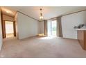 Bright and airy dining area, featuring a sliding door for easy access to the outdoors at 4641 Autumn Ridge Dr, Columbus, IN 47203