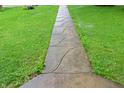 Stone walkway to home with beautiful grass on each side at 3702 N Chester Ave, Indianapolis, IN 46218