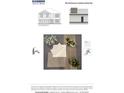 Home design featuring white paint, carpet, counter top and sink faucet at 1204 Mcbride St, Greenfield, IN 46140