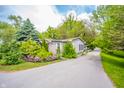 Attractive single story home with well maintained landscaping and a long driveway at 6762 S State Road 67, Pendleton, IN 46064