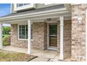 Inviting entryway to the front door at 113 Spring Creek Ct, Noblesville, IN 46062
