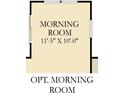 Spacious room ideal for coffee, reading or catching up on email at 3908 Andean Ct, Bargersville, IN 46106