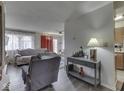 Cozy living room with modern flooring and open floor plan at 57 Trails End St, Greenwood, IN 46142