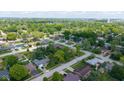 Picturesque aerial view of a quiet residential neighborhood, featuring lush green trees and well-maintained homes at 1416 Miami S Ct, Plainfield, IN 46168