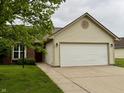 Well-maintained home with a two-car attached garage and nicely kept front lawn at 509 Woodberry Dr, Danville, IN 46122