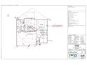 First floor blueprint featuring living spaces, dining area, home office, and mechanical symbols at 6418 Springtide Ct, Plainfield, IN 46168