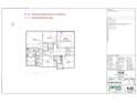Second floor plan displaying bedrooms, bathrooms, game room, laundry, and mechanical symbols at 6418 Springtide Ct, Plainfield, IN 46168