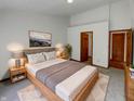 Cozy bedroom featuring a large bed, soft lighting, and neutral tones for a relaxing retreat at 4825 May Ridge Ln, Indianapolis, IN 46254