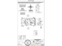 The plot plan document showing the lot dimensions, setbacks, and site features at 1088 Bevy Blvd, Danville, IN 46122