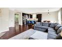Open living space with kitchen, dining, and living areas at 14499 Milton Rd, Fishers, IN 46037
