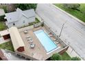 Outdoor pool and lounge area for residents, perfect for relaxation and recreation at 435 Virginia Ave # 108, Indianapolis, IN 46203