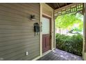 Front porch with classic details including a mailbox and decorative trim at 925 Fayette St, Indianapolis, IN 46202