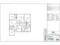 Detailed floor plan showcasing the layout of the second floor, including bedrooms and bathrooms at 6462 Stone Side Dr, Plainfield, IN 46168