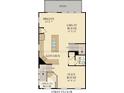 The first floor plan includes a flex room, great room, breakfast nook, kitchen, and patio at 6702 Halsey St, Zionsville, IN 46077