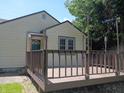 Outdoor living on your private deck with string lights at 1008 E 61St St, Indianapolis, IN 46220