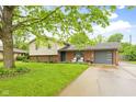 Attractive home showcasing a brick exterior, well-maintained lawn, and a charming front porch seating arrangement at 1440 Fenwick Ave, Indianapolis, IN 46219