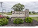 Brandywine community entrance sign surrounded by lush green landscaping on a sunny day at 1863 River Birch Dr, Greenfield, IN 46140