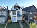 Beautiful exterior view showcasing the modern design and architectural details of this two-story home at 811 E Minnesota St, Indianapolis, IN 46203
