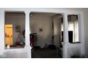 Bright room with decorative columns at 1619 Kessler Blvd E Dr, Indianapolis, IN 46220