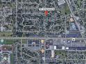 Aerial view of property location in a residential neighborhood near Muncie, Indiana at 1917 W Norwood Dr, Muncie, IN 47304