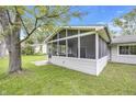 A screened in porch at 9010 Deer Run Dr, Indianapolis, IN 46256