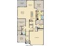Layout features a spacious kitchen and dining area, open to great room, primary suite with walk-in closet, and flex room at 19348 Mcbee Ave, Westfield, IN 46074