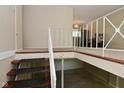 Spacious entryway featuring a multi-level floorplan and carpet at 3668 Chatsbee Ct, Indianapolis, IN 46224