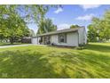 Well-maintained home with a lovely yard and mature trees at 1121 Barcelona Dr, Greenwood, IN 46143