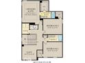 Second floor plan featuring owner's suite, loft, and additional bedrooms with baths at 15395 Alperton Rd, Fishers, IN 46037