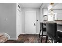 Inviting entryway with stylish tile flooring, leading to the adjacent kitchen area at 2263 Rome Dr, Indianapolis, IN 46228