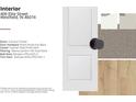 Carrara 2 panel doors, dried herb carpeting, and Marina Lantern Hill vinyl plank flooring at 406 Elite St # 2-604, Westfield, IN 46074