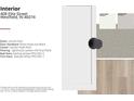Interior selections feature Lincoln Park doors, Cayman Style Wool carpet, and Lighthouse Lantern Hill flooring at 408 Elite St # 2-603, Westfield, IN 46074