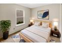 Cozy bedroom with neutral decor, natural light, and stylish accents at 13094 N Etna Green Dr, Camby, IN 46113