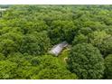 Secluded home nestled within a dense forest, offering privacy and natural beauty at 5975 S 800 E, Zionsville, IN 46077