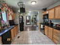 Well-appointed kitchen with stainless steel appliances, ample cabinet space, and a functional layout, ideal for cooking and dining at 29 Home Ave, Markleville, IN 46056
