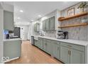 Modern kitchen with sleek countertops, stainless steel appliances, and stylish cabinetry at 14918 E 206Th St, Noblesville, IN 46060
