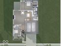 Detailed floor plan showcasing the layout of the house with multiple bedrooms and bathrooms at 16774 Imperial Ct, Fishers, IN 46040